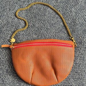 Clare V Grande Fanny with Gold Chain